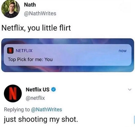 netflix twitter post