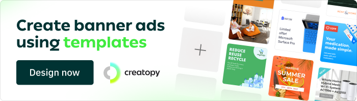 create banner ads using templates