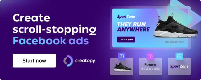 make facebook ads in creatopy