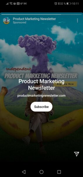 Instagram Ads Examples Instagram Stories Examples Product Marketing 2 284x600